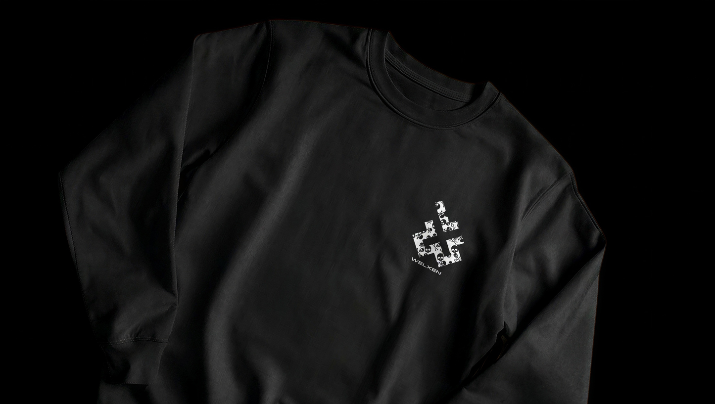 Black "Dark Circle" Sweatshirt
