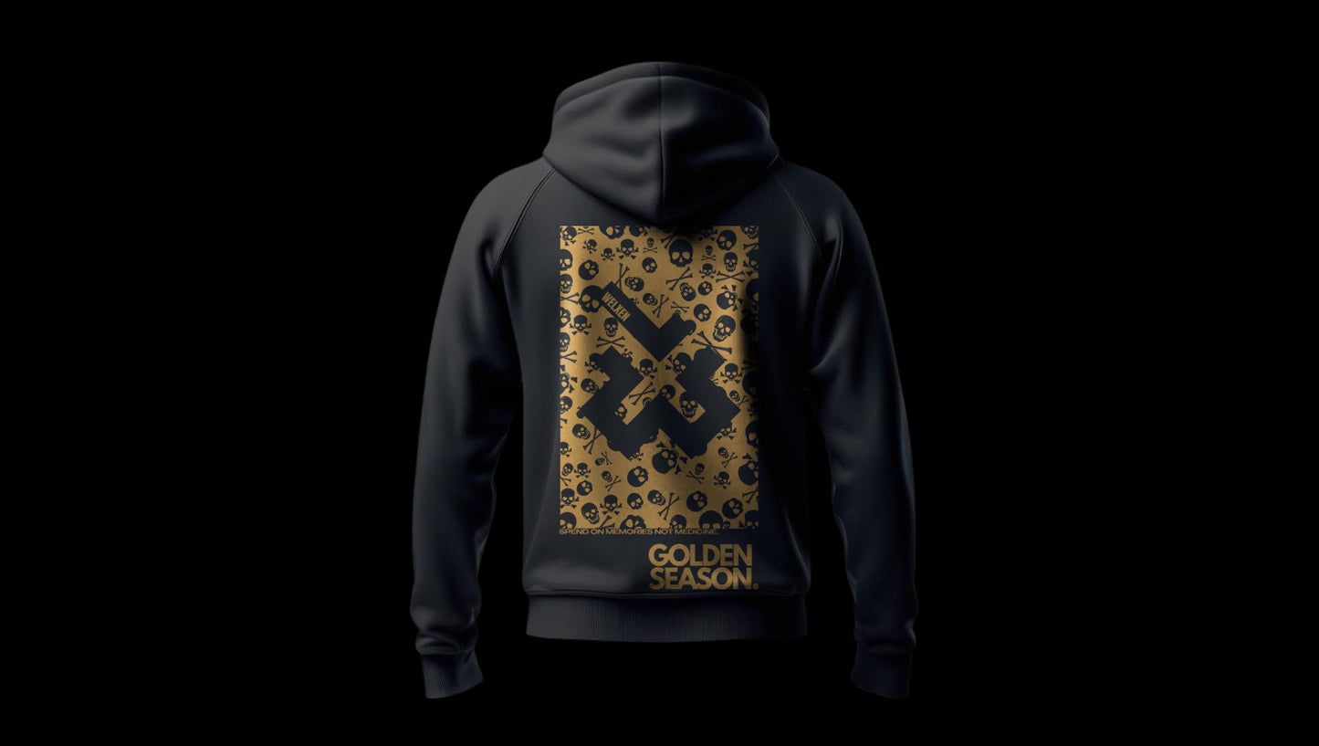 Black "Golden Season" Hoodie