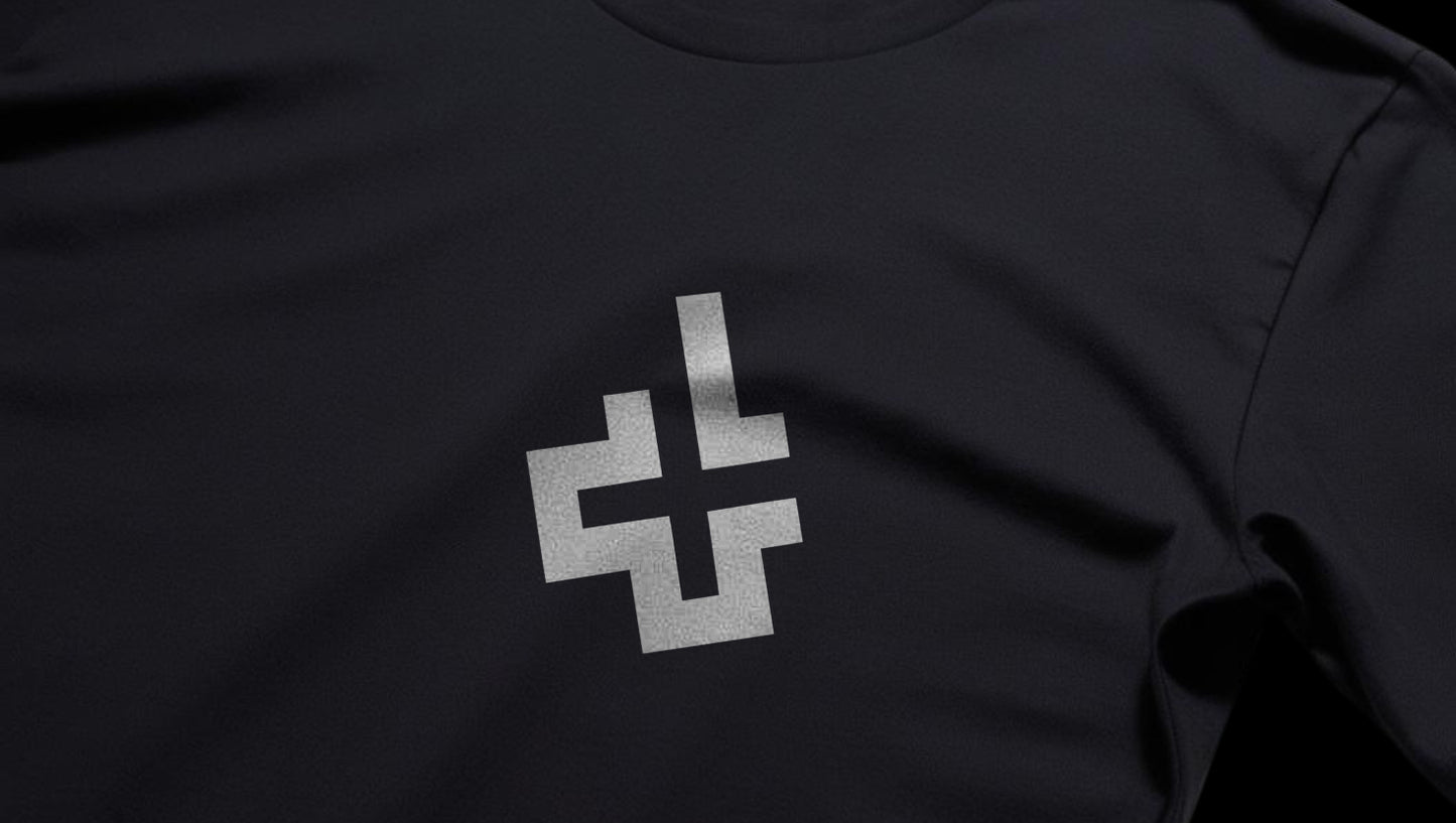 Black "Dark Circle" T-shirt