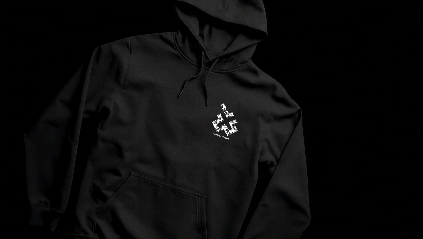 Black "Dark Circle" Hoodie