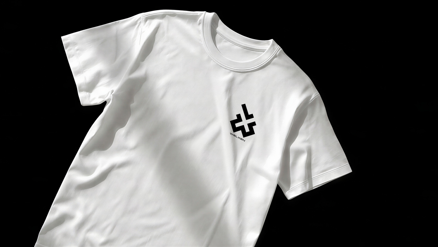 White "Dark Circle" T-shirt