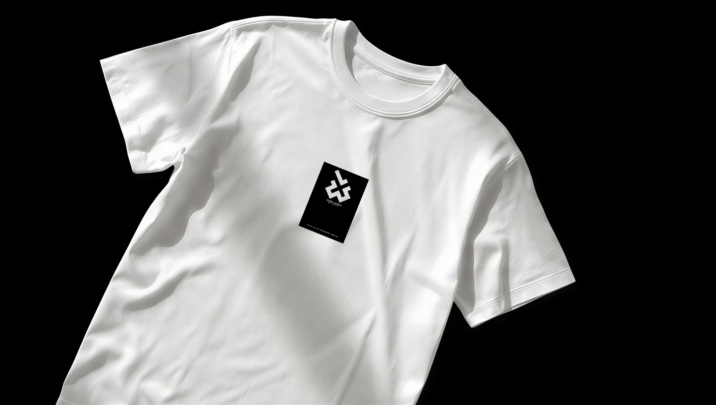 White "Dark Circle" T-Shirt