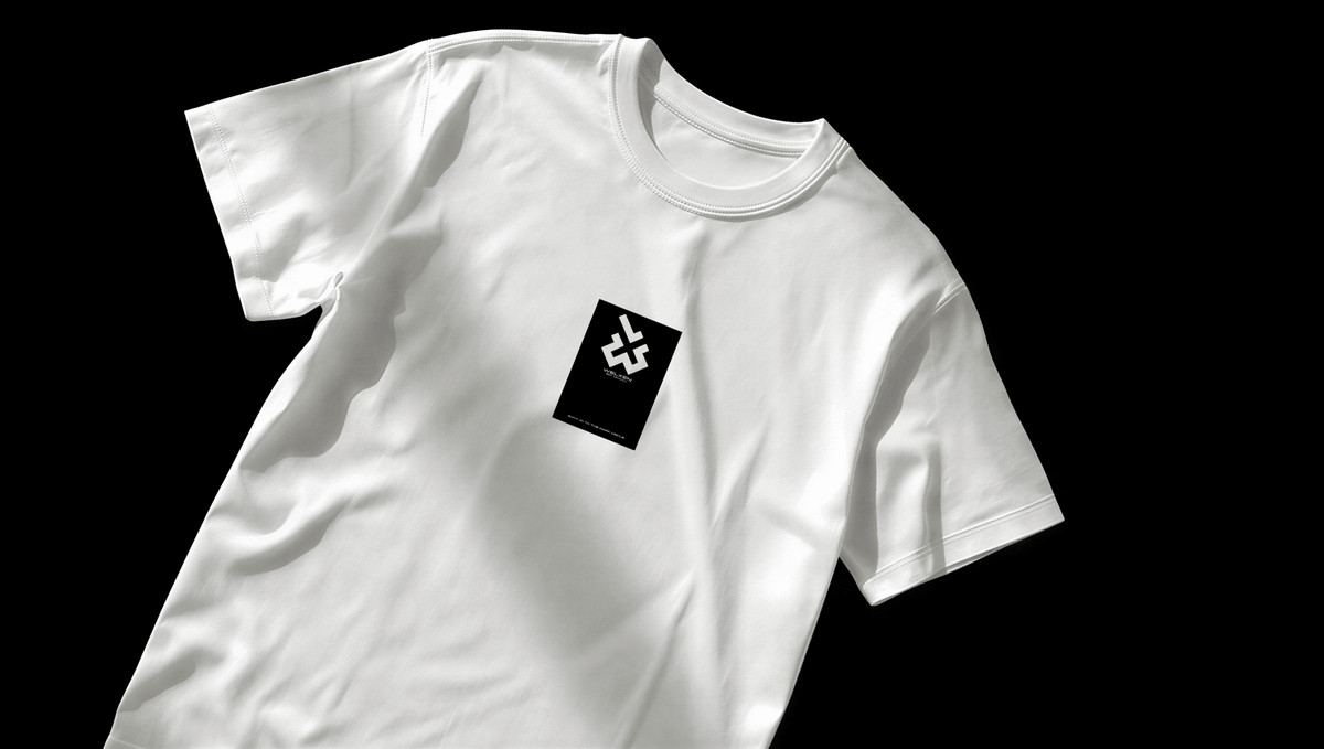 White "Dark Circle" T-Shirt
