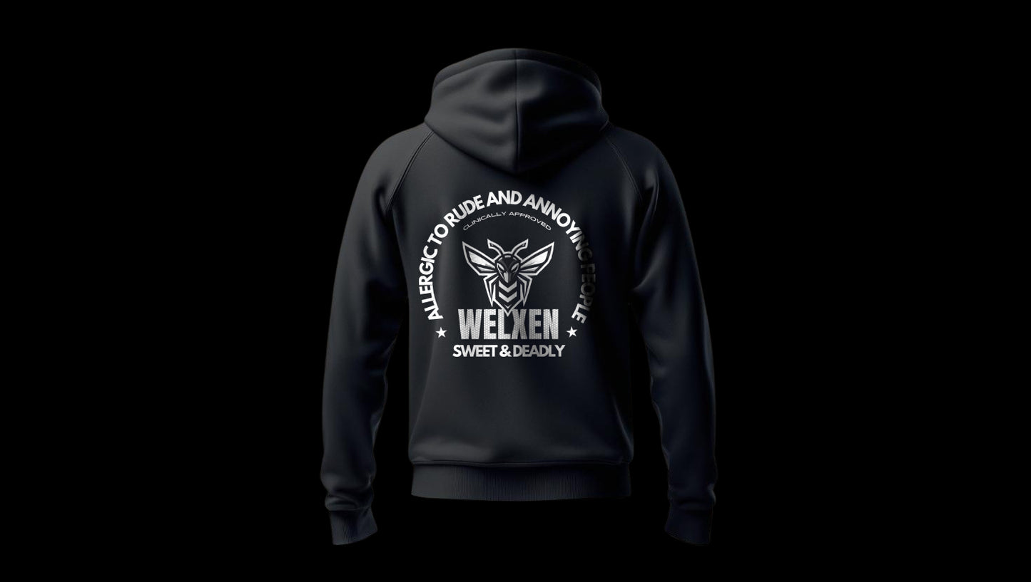 Black "Killer Bee" Hoodie.
