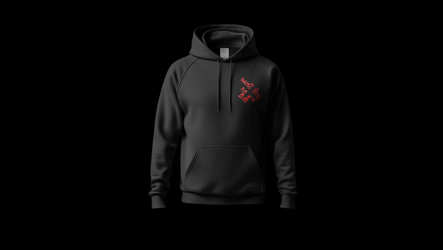 Black "Blame" Hoodie