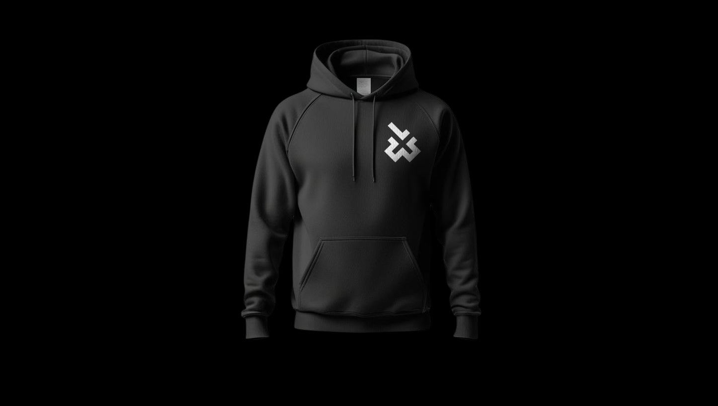 Black "Dark Circle" Hoodie