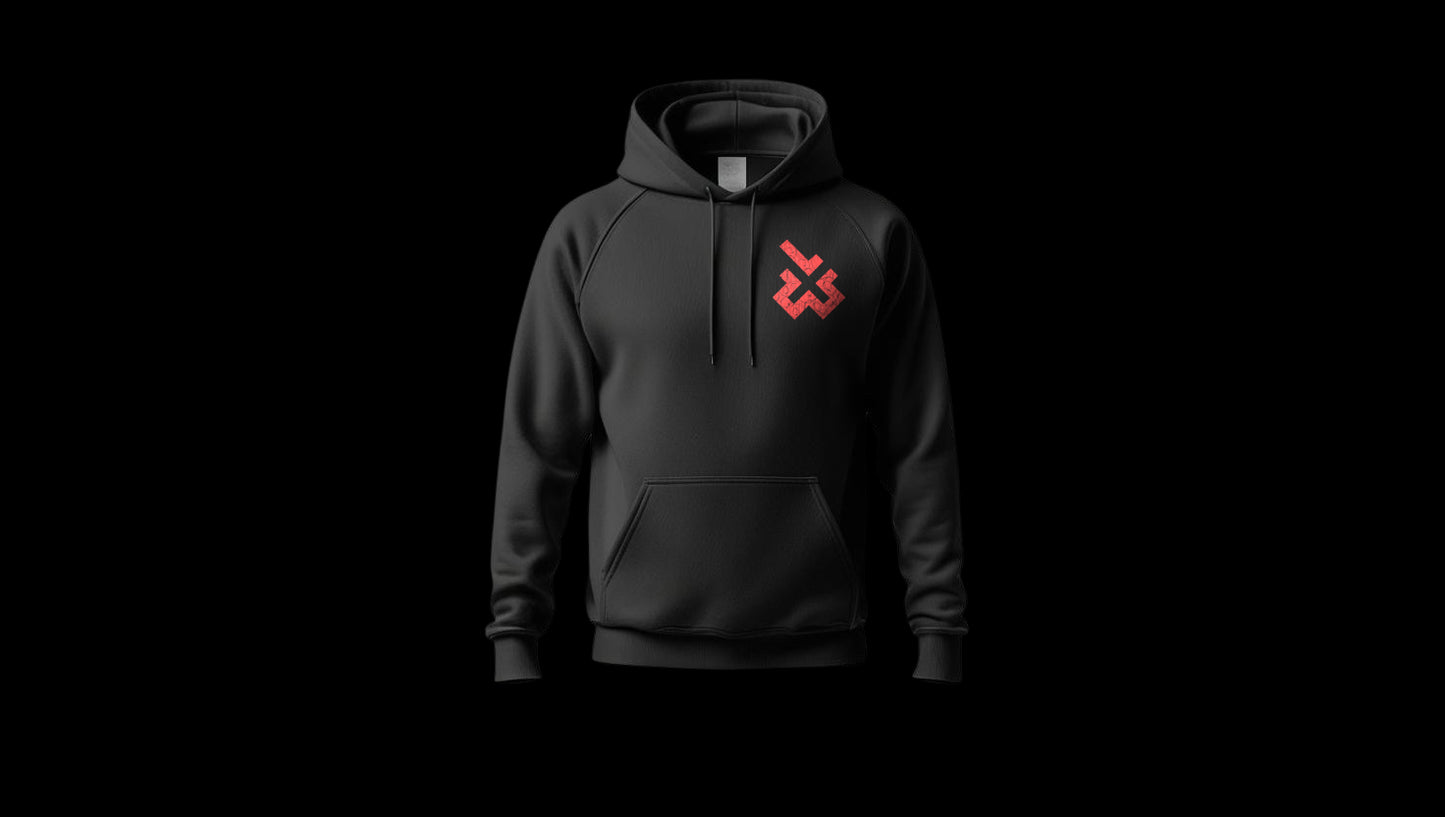 Black "Peche" Hoodie