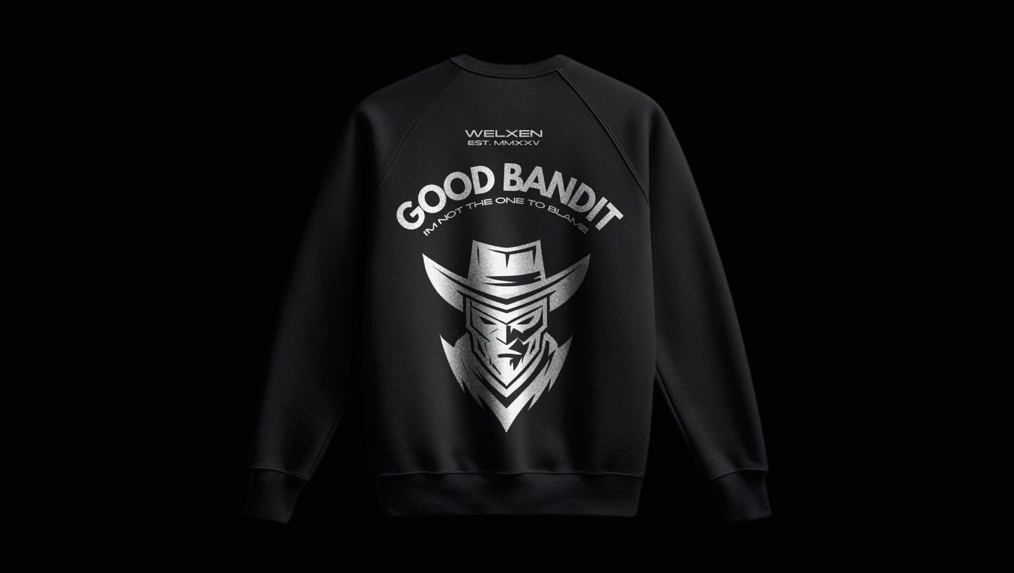 Black "Good Bandit" Sweatshirt