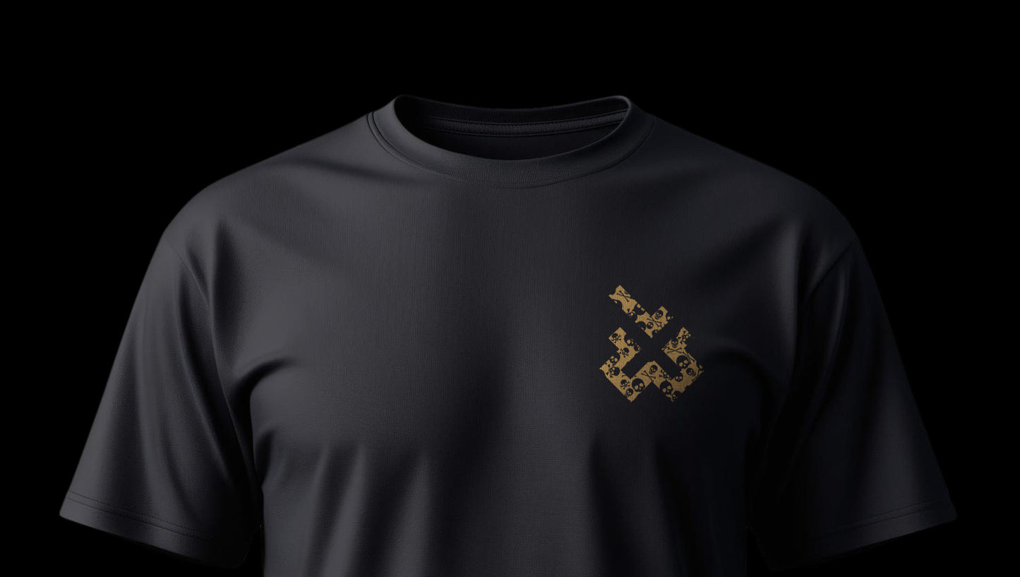 Black "Golden Season" T-Shirt.