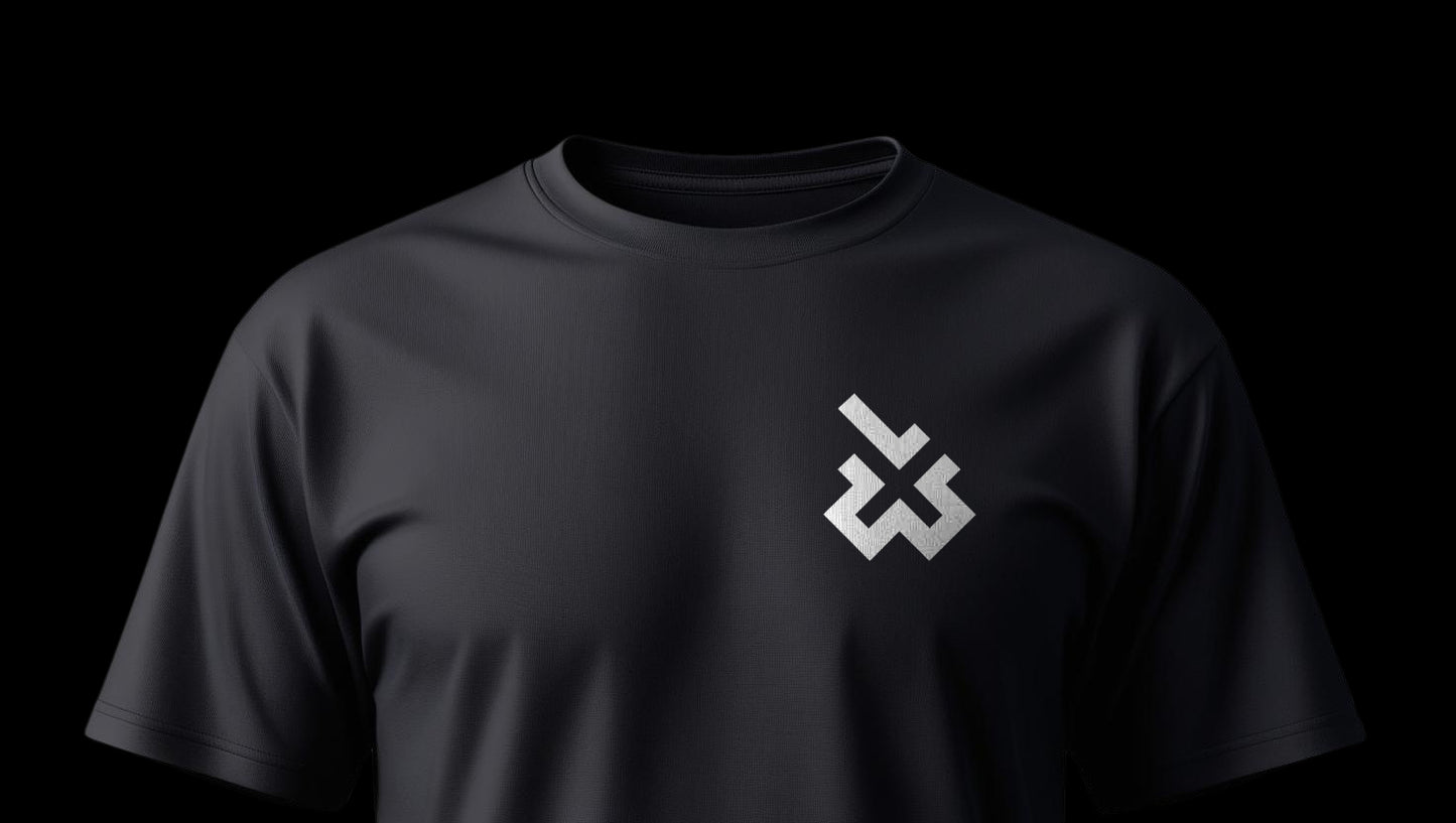 Black "Dark Circle" T-shirt