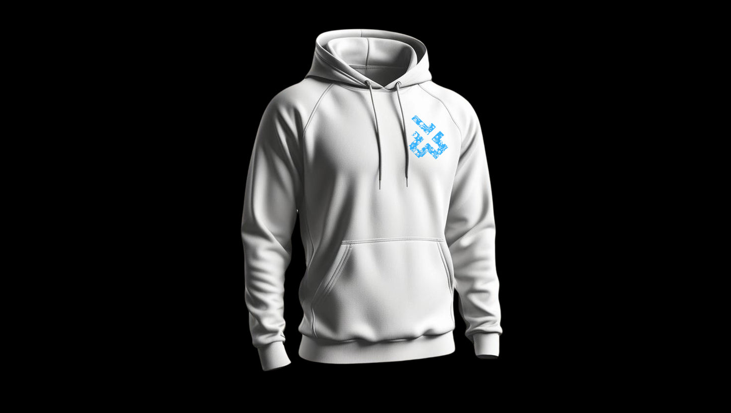 White "Going Strong" Hoodie