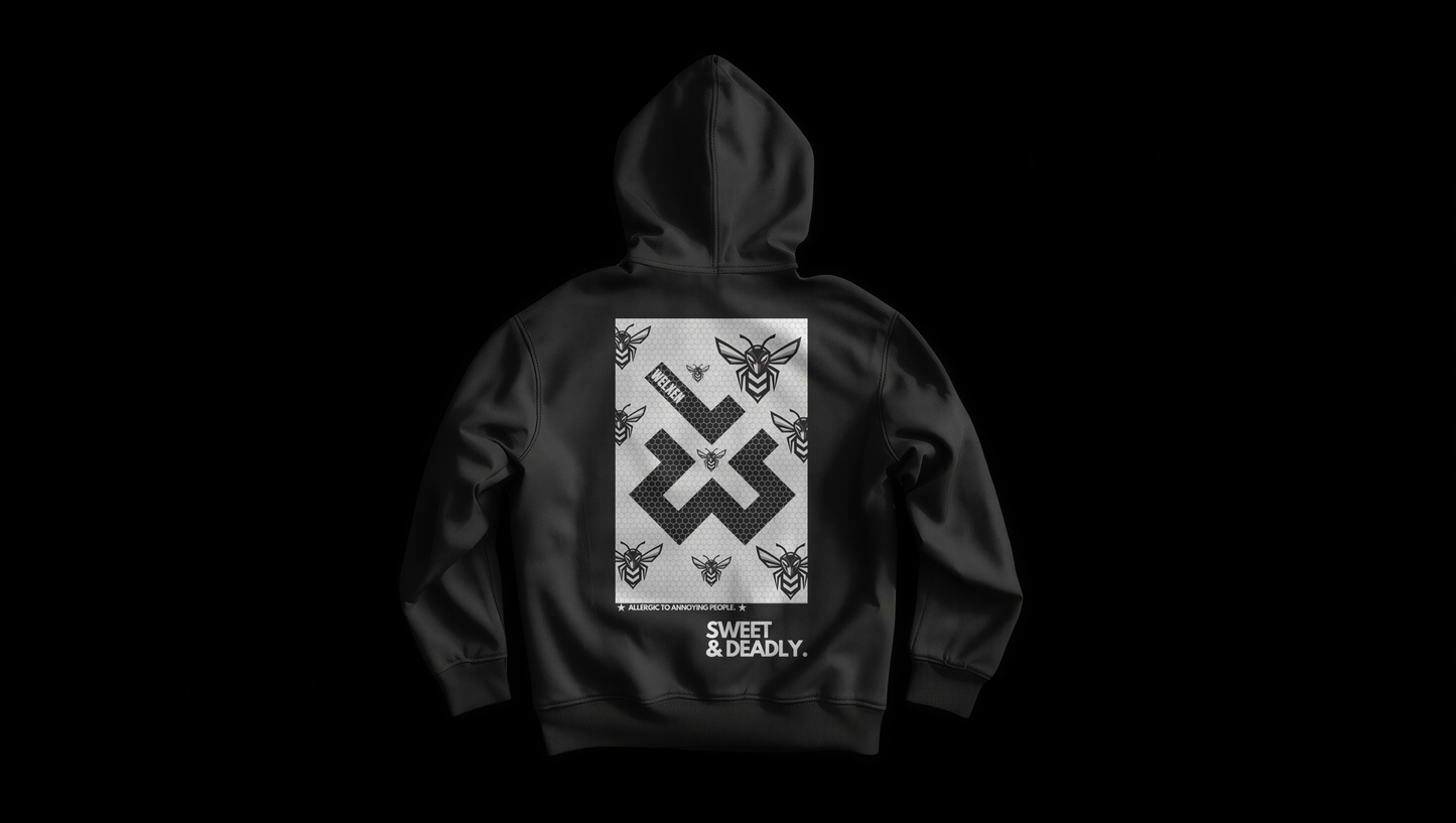Black "Killer Bee" Hoodie