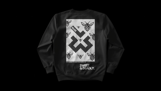 Black "Killer Bee" Sweatshirt