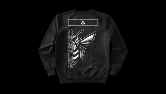 Black "Killer Bee" Sweatshirt