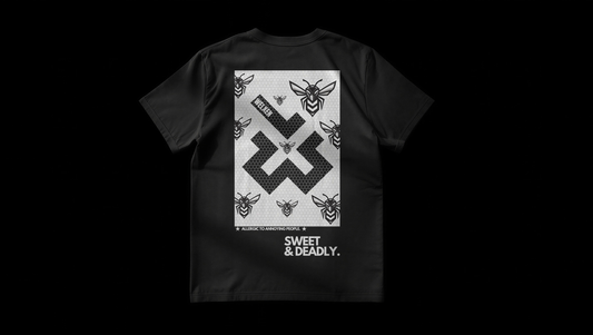 Black "Killer Bee" T-Shirt.