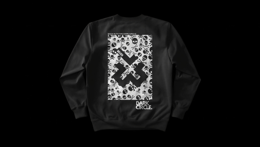 Black "Dark Circle" Sweatshirt