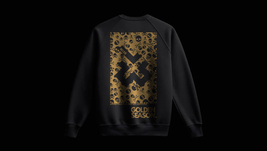 Black "Golden Season" Sweatshirt