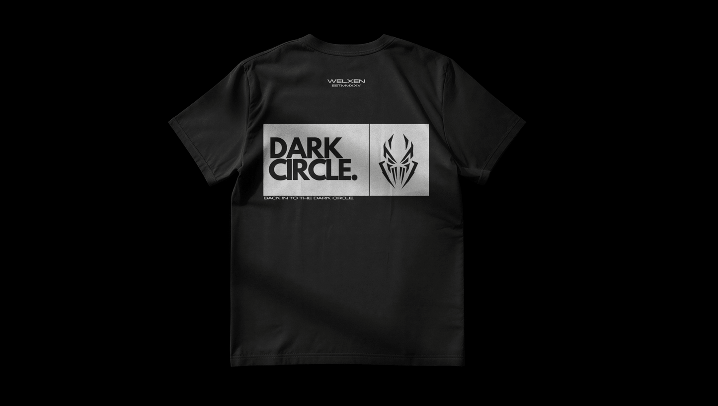 Black "Dark Circle" T-shirt