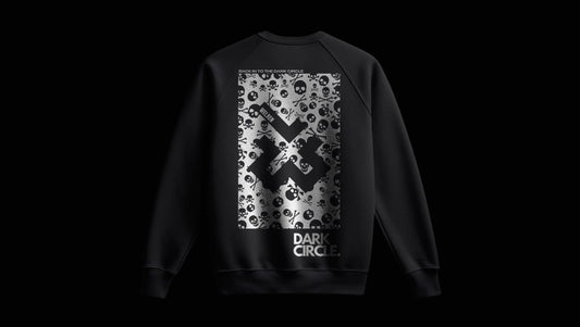 Black "Dark Circle" Sweatshirt