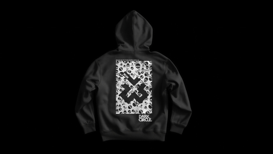 Black "Dark Circle" Hoodie