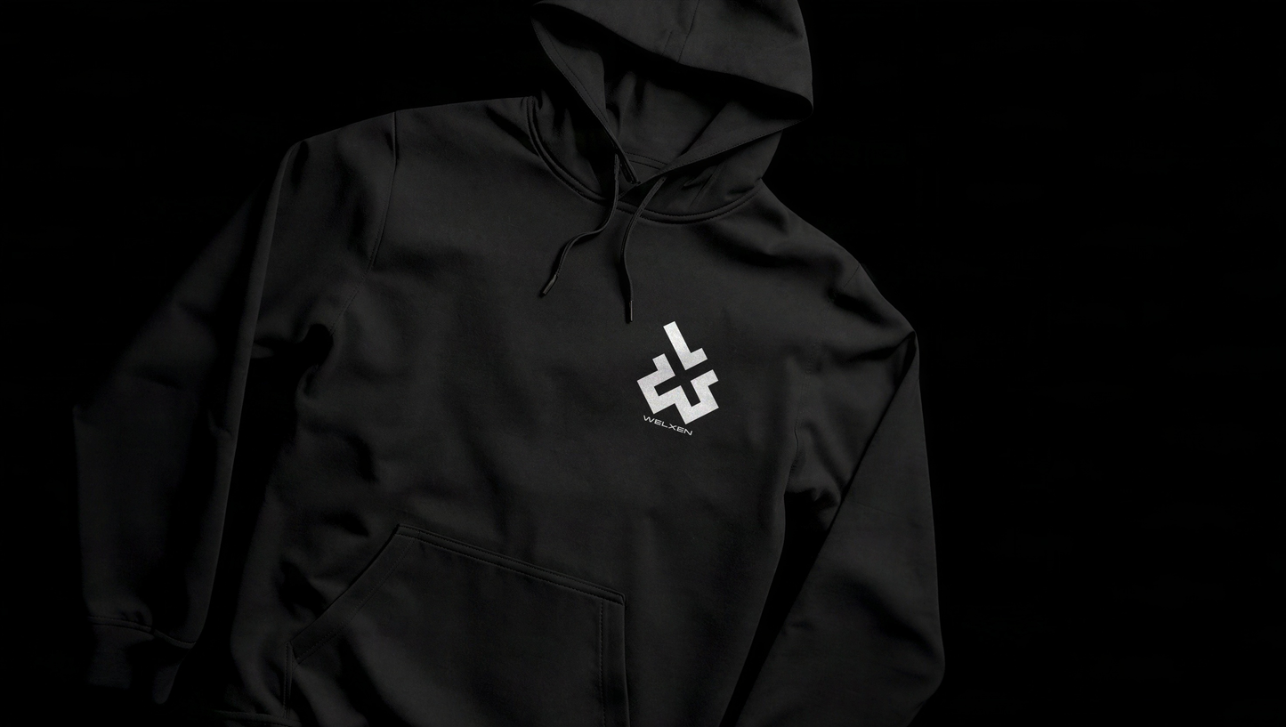 Black "Dark Circle" Hoodie