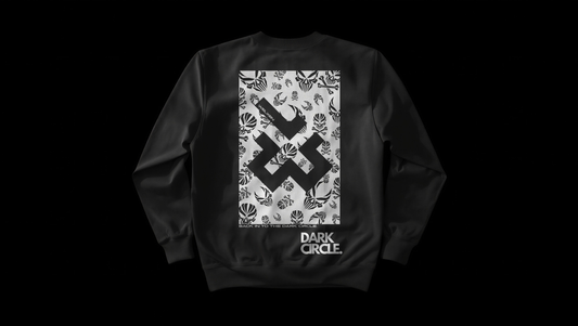 Black "Dark Circle" Sweatshirt