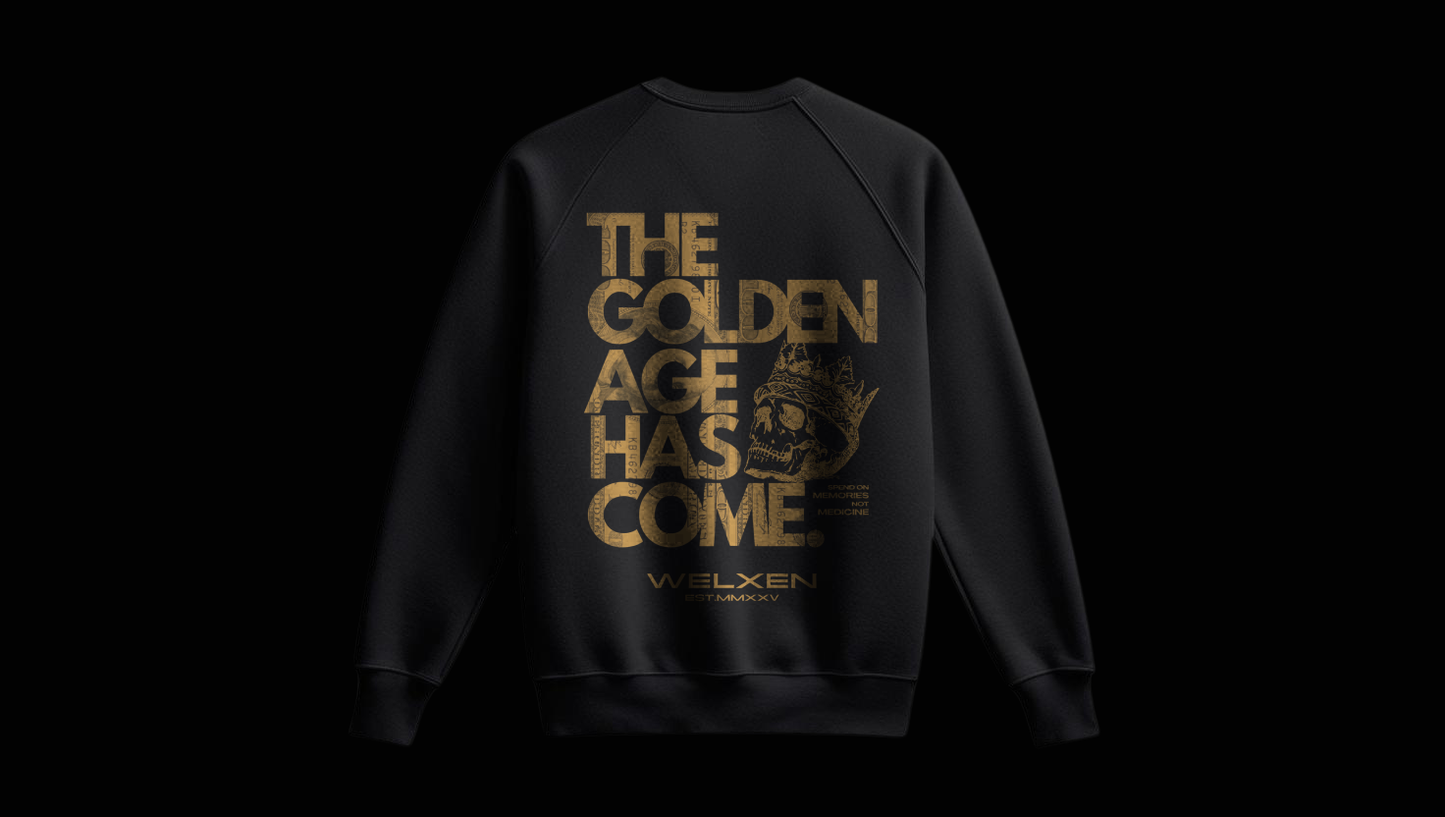 Black "Golden Age" Sweatshirt