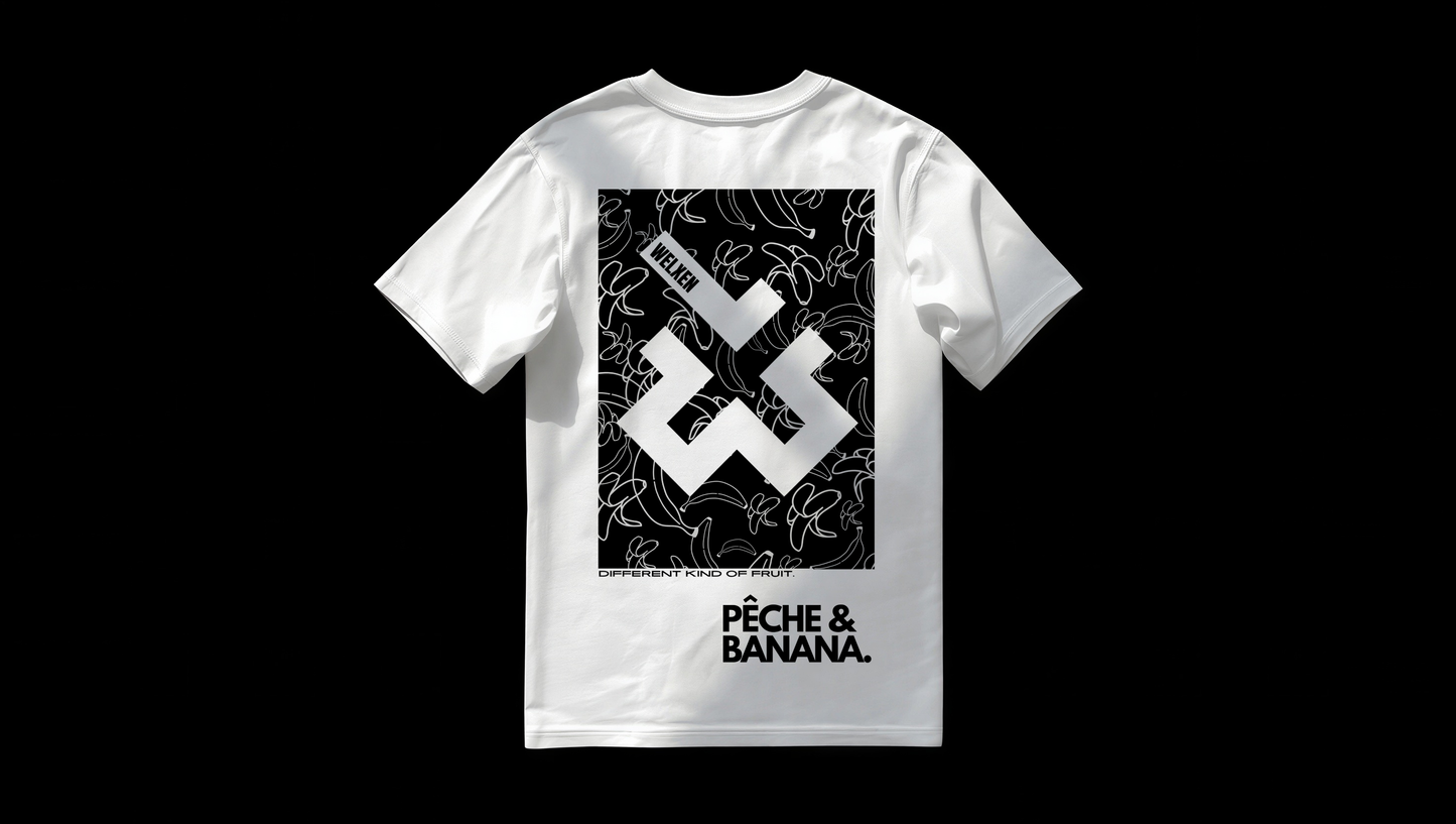 White "Banana" T-Shirt