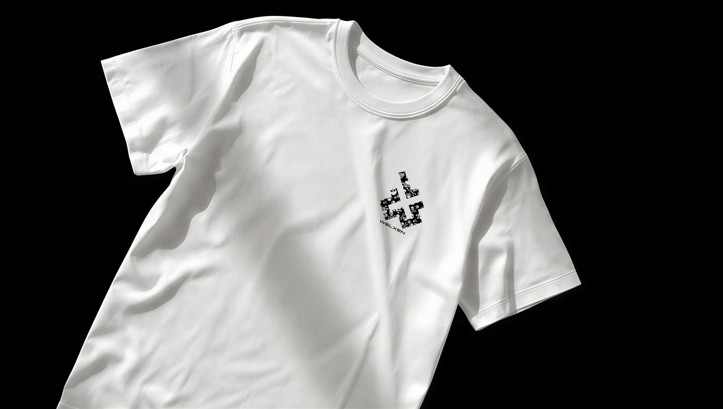 White "Dark Circle" T-Shirt
