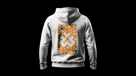 White "Golden Season" Hoodie