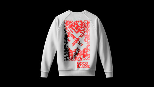 White "Good Bandit" Sweatshirt
