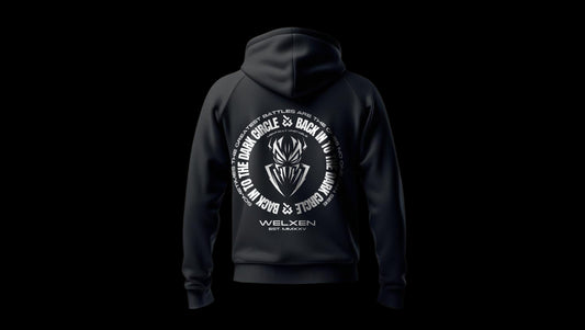 Black "Dark Circle" Hoodie