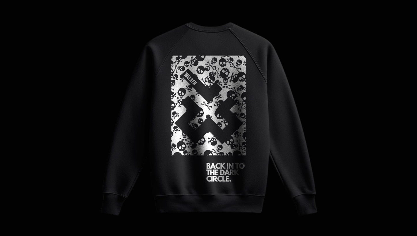 Black "Dark Circle" Sweatshirt