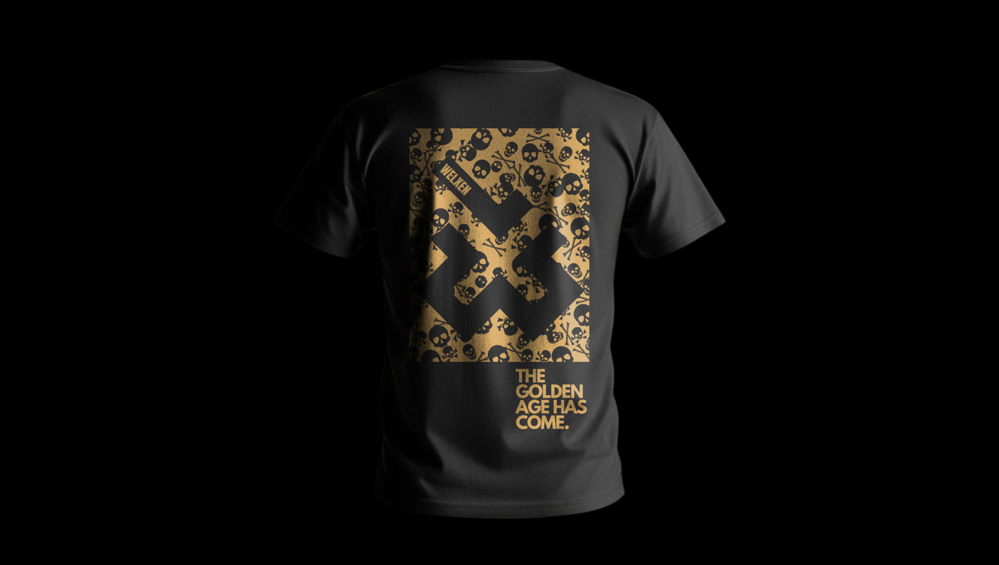 Black "Golden Age" T-Shirt.