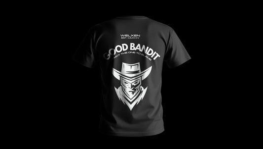 Black "Good Bandit" T-shirt