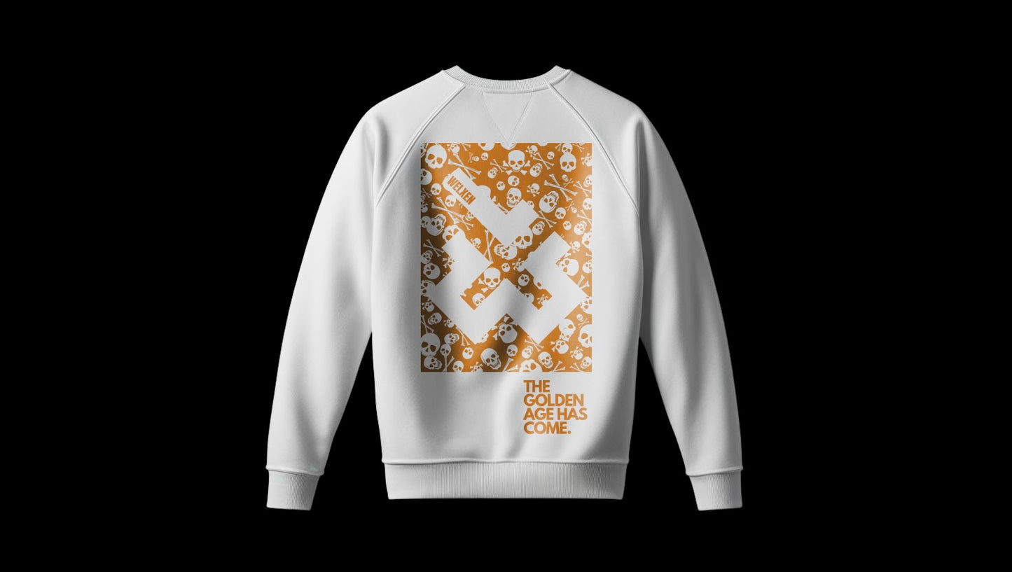 White "Golden Age" Sweatshirt